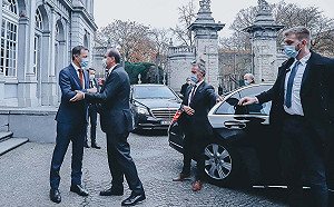 才與比利時首相面對面 法總理完整接種疫苗仍確診
