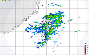 基隆新北局部大雨來襲 全台16縣市狂刮10級強陣風