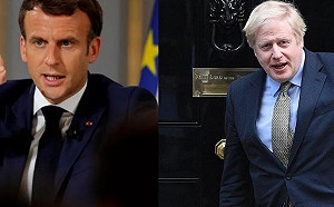英法吵架加劇! 不爽強生做事粗俗 馬克宏私下都叫他「小丑」