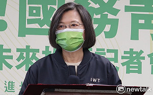 蔡英文肯定挺綠青年：口才比我還好 至少講話不需要稿子