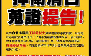 中二選區》炒米粉效應 林佳龍擬告王鴻薇