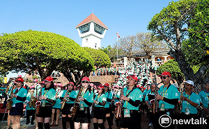 吹響台南四百年 600支薩克斯風安平古堡齊鳴撼府城