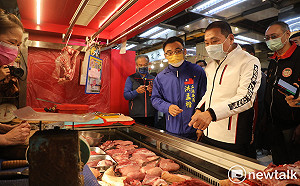 新北4100家攤商不用萊豬 侯友宜:政治思維勿凌駕食安