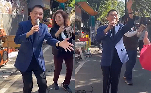 好久不見!陳雷現身登山步道嗨唱〈歡喜就好〉民眾嗨翻