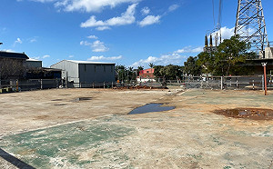 新北公安小組複查林口違規資收場 違規貨櫃屋已移除