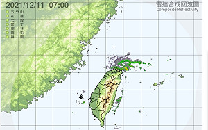 今各地多雲到晴 明後兩天北部.東北部轉涼有雨
