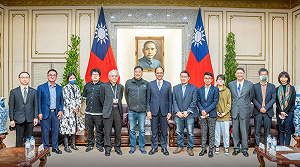 人權團體拜會游錫堃　盼立院決議抵制北京冬奧