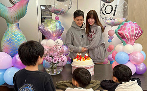 林志穎為愛妻慶38歲生日！穿情侶裝罕見秀恩愛日常