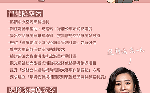 中二補選》改善空污顧環保 林靜儀：做事不是開記者會就好