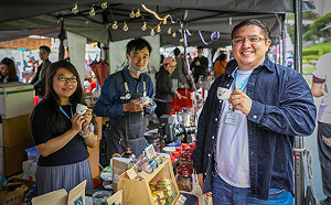 碧潭將飄咖啡香 新北希望市集與咖啡師的耶誕特調