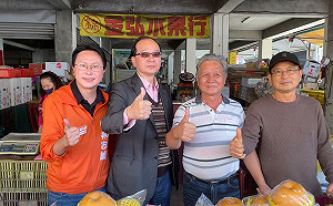 林志誠偕王瑞德前進岡山 化身「台灣隊代言人」催出四個不同意