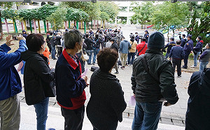 現場直擊》表達人民意志  民眾冒寒排隊 票投四大公投