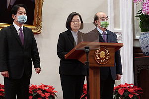 民進黨創造52天驚奇 蔡英文、蘇貞昌重獲選民付託