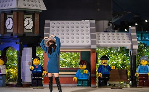 期間限定耶誕盛宴在新北！環狀線燈區藏樂高彩蛋