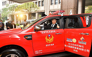 寒冬送暖流！台北自由扶輪社捐2部災情勘查車