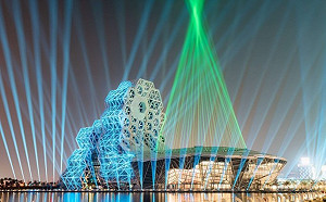 陳其邁耶誕主燈神似韓國瑜時期｢光之聖誕樹｣？ 高市府：這是公共財