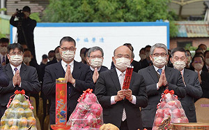 圓山站西側公辦都更動土 徐國勇：預計可創114億開發價值