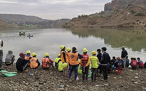 緬甸玉礦山崩塌 工人捲入湖底失蹤 預估失蹤80人凶多吉少