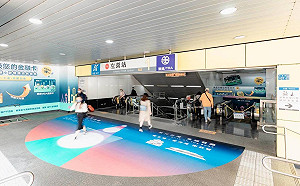 台灣燈會形象「光點」照亮高雄捷運、輕軌  史哲邀民眾城市踩點與光同行！