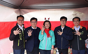 中二補選》學長相挺！陳其邁：不要讓林靜儀孤單