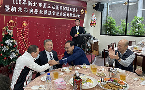 新北議員回娘家   侯友宜朱立倫韓國瑜「密會」