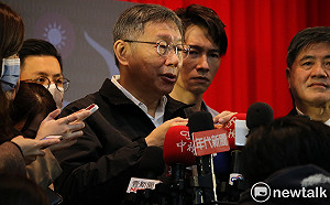 民眾黨中央委員挺顏寬恒 柯文哲：這是他個人立場