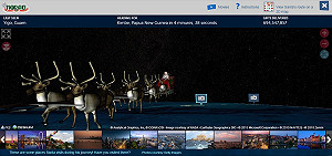 連結聖誕老人追蹤器 查詢禮物何時到你家