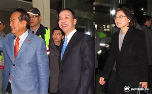 政見會最終場 3候選人微笑現身