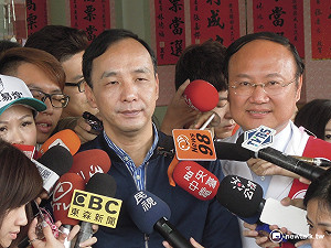 掃街穿防彈衣？朱立倫：台灣環境友善 不需要