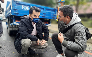 新北林口側溝遷移工程全面改善 提升用路品質