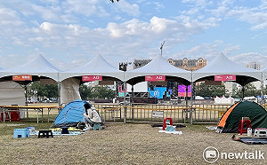 台南好Young跨年演唱遇低溫 黃偉哲呼籲民眾注意保暖