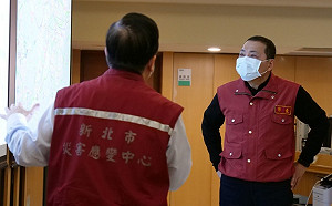 視察元旦連假交通疏運 新北市長侯友宜叮嚀切勿酒駕並做好防疫