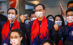 中二立委補選配 朱立倫：尊重候選人、分進合擊