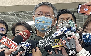 桃機增4本土 柯文哲嘆「難防守」、籲民眾儘速打第三劑