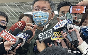 柯媽「巧遇」顏寬恒 柯文哲笑：母親看電視看到誰罵兒子 一定很不爽