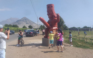 祕魯超大陽具雕像「新根初上」眾人朝聖 市長：還要再放10個