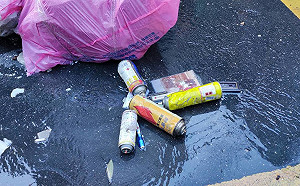 卡式瓦斯罐垃圾意外頻傳！環保署：回收4步驟保障清潔員生命安全