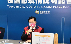 5校停課! 桃市新增6例本土 鄭文燦：盡快接種第三劑疫苗