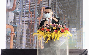 高雄臨海再生水廠啟用 徐國勇：設全國首創污水高級測試中心