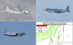 為探測美艦經巴士海峽準備？解放軍今又3架次擾台西南ADIZ