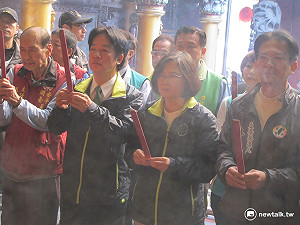 賴清德：讓蔡英文在台南贏得破紀錄票數