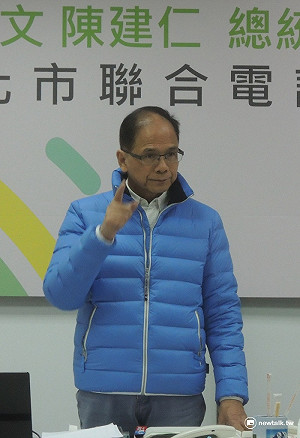 游錫堃：藍再訴求認同中國 恐將消​失不見