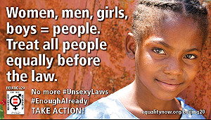 人權組織：全球有53國的法律歧視女性