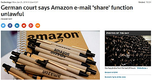 德法院判決亞馬遜「分享」功能不合​法