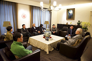 李登輝接見時代力量 將協助成立智庫