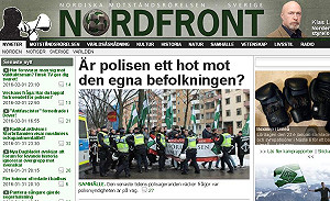 瑞典200右翼黑衣人闖火車站  攻擊北非難民