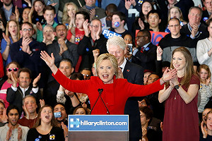 愛州險勝  希拉蕊陣營視為「重要勝利」