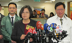 人事新聞滅火  蔡英文常會前安排受訪