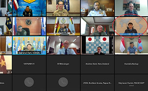 重大突破！我空軍司令熊厚基現身印太軍事視訊會議