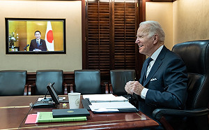 拜登視訊岸田文雄憂台海和平 加碼經濟版2加2